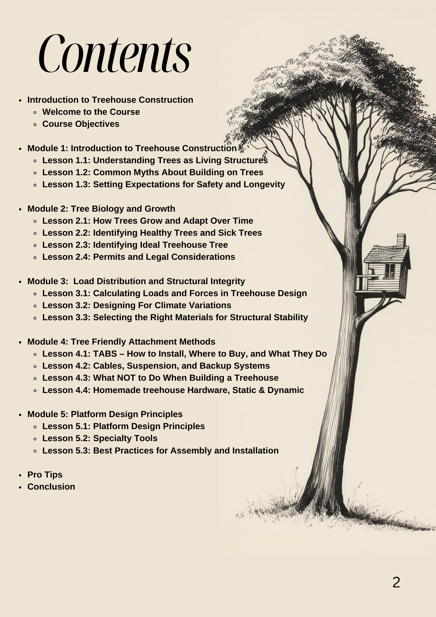 Treehouse 101 - How To Treehouse, Engineering Structures On Living Trees